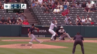 Robert Hassell III singles on a line drive to left fielder Alfonsin Rosario. Ronny Simon scores. Enmanuel Valdez to 3rd.