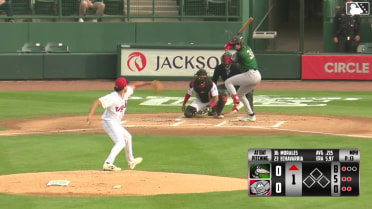 Dodgers No. 5 prospect Emil Morales' 12th homer