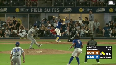 Akil Baddoo doubles (2) on a fly ball to left fielder Justyn-Henry Malloy. Luis Matos scores. Luis Lara to 3rd.