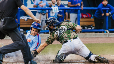 Wilken, Lara Play Hero as Shuckers Snatch Six-Run Comeback Win Over Smokies