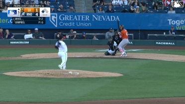 Tommy White singles on a ground ball to right fielder Kristian Robinson. Joshua Kuroda-Grauer scores.