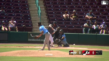 Walter Ford records a strikeout in the 1st inning