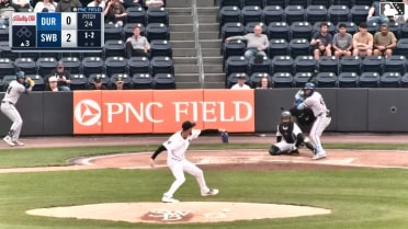 Justyn-Henry Malloy homers (1) on a fly ball to left center field.