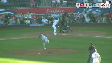 Anderdson Rojas singles on a line drive to left fielder Marcus Lee Sang. Demetrio Crisantes scores. Alberto Barriga scores. Druw Jones to 3rd.