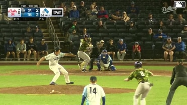 Albert Fabian grounds into a double play, second baseman Sean McLain to shortstop Elijah Hainline to first baseman Kyle Nevin. Carson Tucker out at 2nd. Albert Fabian out at 1st.