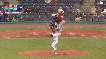 Derek Berg homers (6) on a fly ball to center field. Titus Dumitru scores.