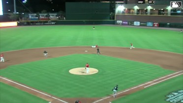 Maximo Acosta's diving stop