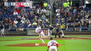 Eli Serrano III homers (6) on a fly ball to right field.