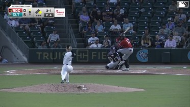 Christian Franklin homers (6) on a fly ball to left field. Phillip Glasser scores.