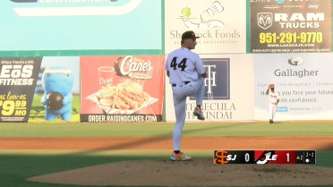 Kash Mayfield's seven strikeouts