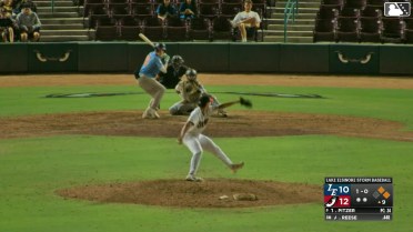 Ace Reese singles on a line drive to right fielder Chris McHugh. Kelvin Alcantara scores. Hayden Yost to 3rd.
