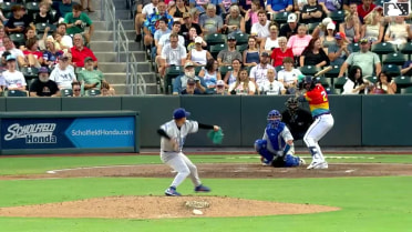 Jorel Ortega homers (4) on a line drive to left center field.