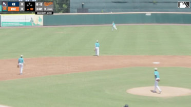 Victor Arias' leadoff home run