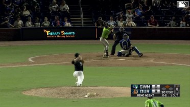 Patrick Clohisy singles on a line drive to center fielder Jacob Melton. Kyle Farmer scores. Patrick Clohisy to 2nd.