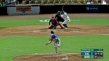 Luis Guanipa singles on a ground ball to right fielder Andrews Opata. Austin Machado scores. Cooper McMurray scores. Matt Scannell to 3rd. Fielding error by right fielder Andrews Opata.
