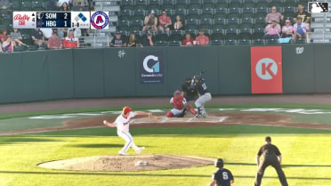 Miguel Palma singles on a ground ball to center fielder Sam Petersen. Connor McGinnis scores. Abrahan Gutierrez to 2nd.