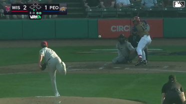 Sammy Hernandez singles on a fly ball to right fielder Luis Castillo. Josh Kross scores.