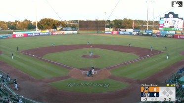 Braedon Karpathios homers (17) on a fly ball to right center field.