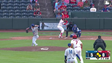 Luke Fox In play, run(s) to Trey Paige