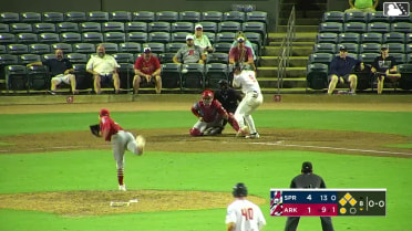 Caleb Cali hit by pitch. Charlie Pagliarini scores. Boston Smith to 3rd. Josh Caron to 2nd.