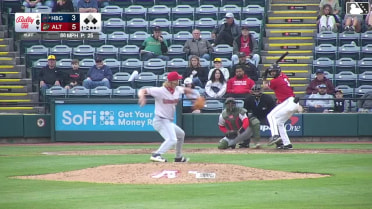Lonnie White Jr. homers (2) on a fly ball to left field. Keiner Delgado scores. Duce Gourson scores.