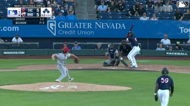 Charlie Beilenson In play, run(s) to LuJames Groover