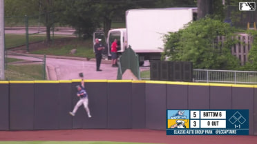 Seth Stephenson robs a home run