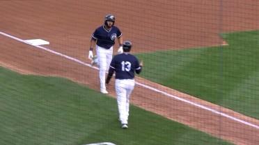 George Valera's two-run homer