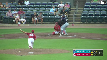 Daniel Vazquez out on a sacrifice fly to right fielder Jared Sundstrom. Sam Kulasingam scores.