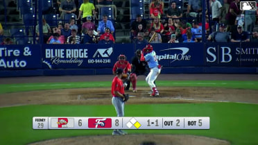 Cade Feeney In play, run(s) to Erick Brito