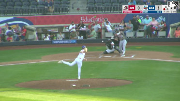 Jared Sundstrom doubles (7) on a sharp line drive to left fielder Jack Hurley. Blake Rambusch scores.