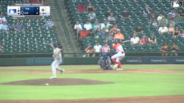 Chase Call singles on a ground ball to center fielder Chris Newell. Tyler Whitaker scores.