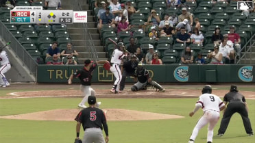Michael Turner strikes out swinging.