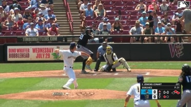 Jacob Jenkins-Cowart grounds into a double play, second baseman Juan Baez to shortstop Daniel Guilarte to first baseman Tayden Hall. Colby Shade out at 2nd. Jacob Jenkins-Cowart out at 1st.