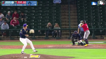 Ricardo Olivar homers (4) on a fly ball to left center field.