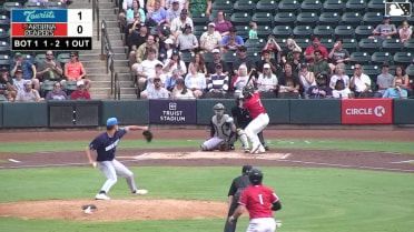 Javier Mogollon strikes out swinging.