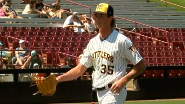 Ethan Dorchies Ks eight over five scoreless innings