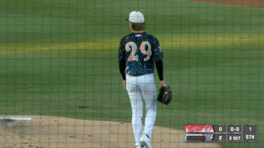 Mason Peter's five scoreless innings