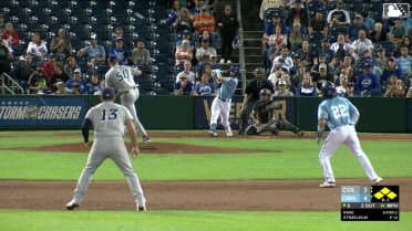 John Rave's clutch two-run single for Omaha