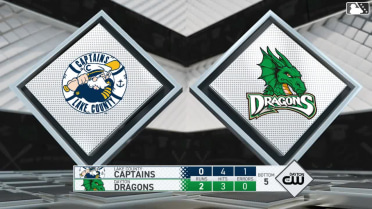 Alfredo Duno homers (1) on a fly ball to left field.