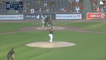 Oswaldo Cabrera singles on a line drive to right fielder Allan Castro. Anthony Volpe scores. Marco Luciano to 3rd. J.C. Escarra to 2nd.