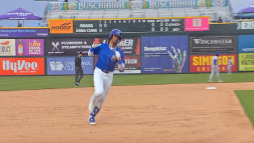 Kevin Alcántara's solo homer