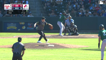 Lazaro Montes homers (4) on a fly ball to right field. Michael Arroyo scores. Hunter Fitz-Gerald scores.