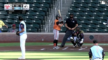 Will Brennan singles on a line drive to right fielder Nick Solak. Nate Furman scores.
