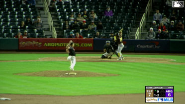 Seth Halvorsen In play, no out to Samad Taylor