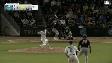 Ethan O'Donnell singles on a soft fly ball to center fielder Braden Montgomery. Matthew Etzel scores. Agustín Ramírez scores. Rece Hinds to 3rd.