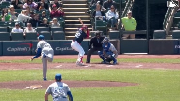 Aaron Sanchez Ball to JJ Bleday