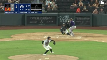 Andrew Knizner homers (4) on a fly ball to left field.