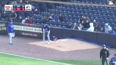 Gage Workman singles on a line drive to right fielder Alan Roden. Max Clark scores.