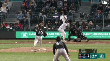 Spencer Packard singles on a ground ball to center fielder Carlos Rodríguez. Brock Rodden scores. Jhonny Pereda to 3rd.